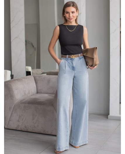 Топ женский черный