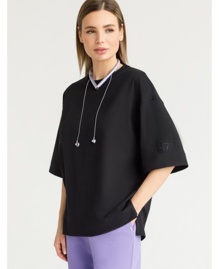 Футболка женская черный