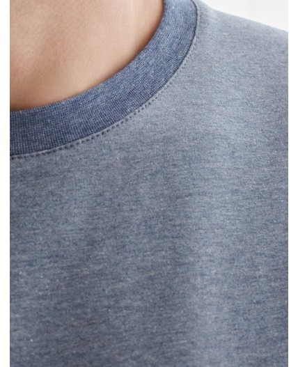 Футболка мужская св.синий меланж