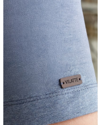 Футболка мужская св.синий меланж