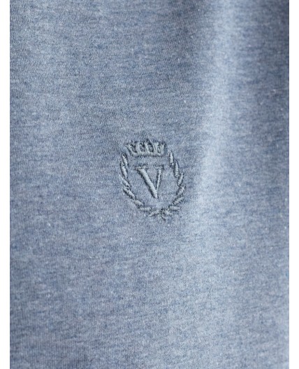 Футболка мужская св.синий меланж