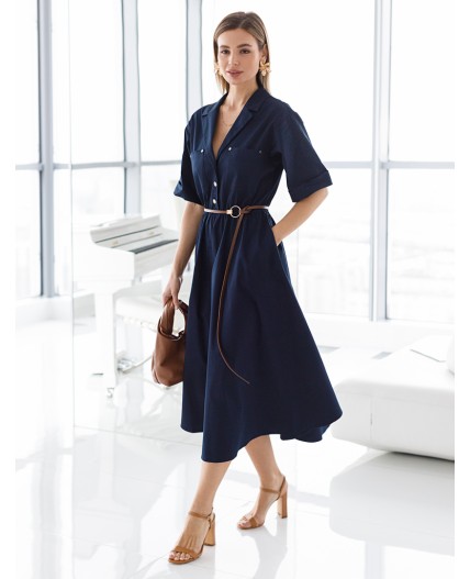 Платье женское синий