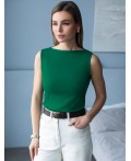 Топ женский зеленый