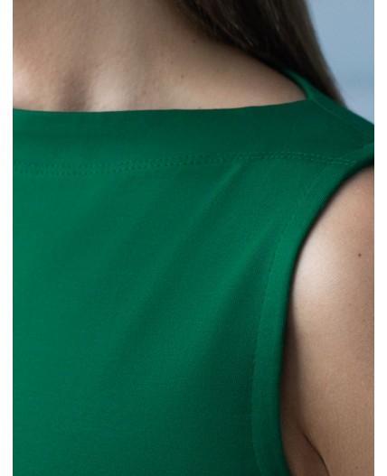 Топ женский зеленый