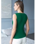 Топ женский зеленый