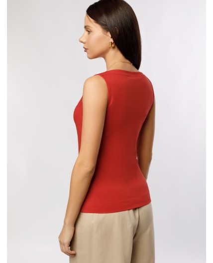Топ женский красный