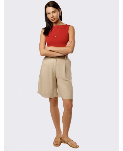 Топ женский красный