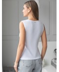 Топ женский белый