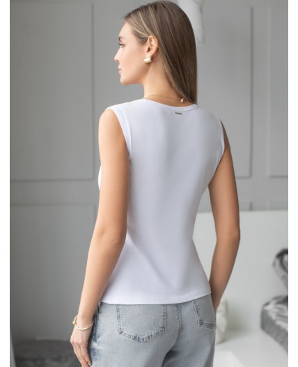 Топ женский белый
