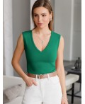 Топ женский зеленый