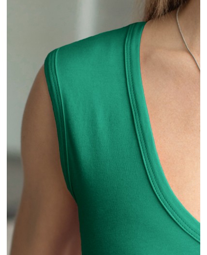 Топ женский зеленый