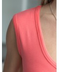 Топ женский коралловый