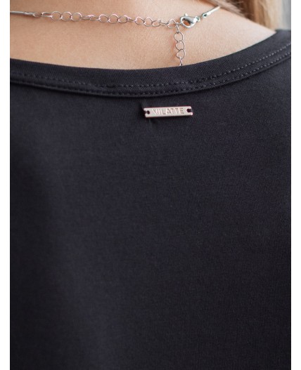 Топ женский черный