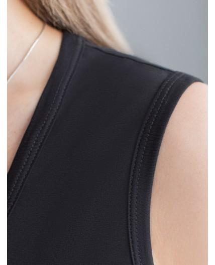 Топ женский черный