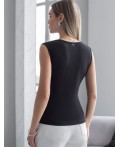 Топ женский черный