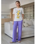 Брюки женские лавандовый
