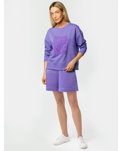 Шорты женские лавандовый