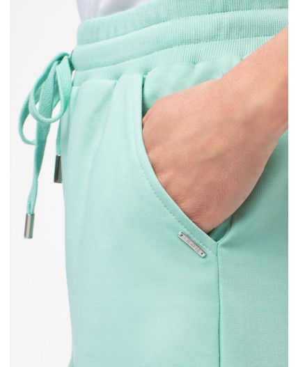 Шорты женские мятный