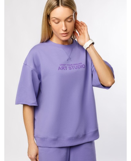 Футболка женская лавандовый_art studio