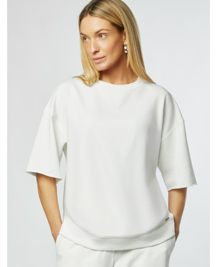 Футболка женская молочный