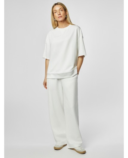 Футболка женская молочный