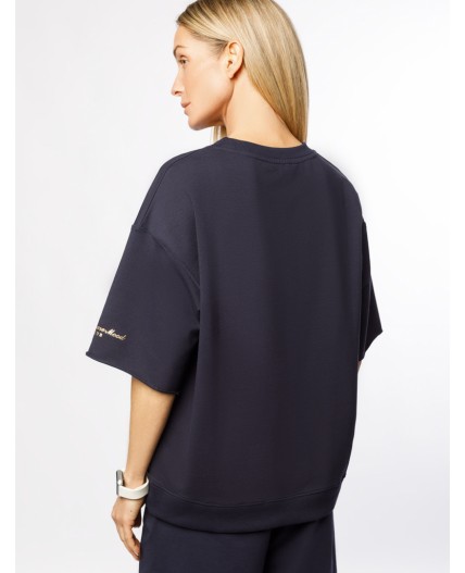 Футболка женская т.синий_athleisure_mood