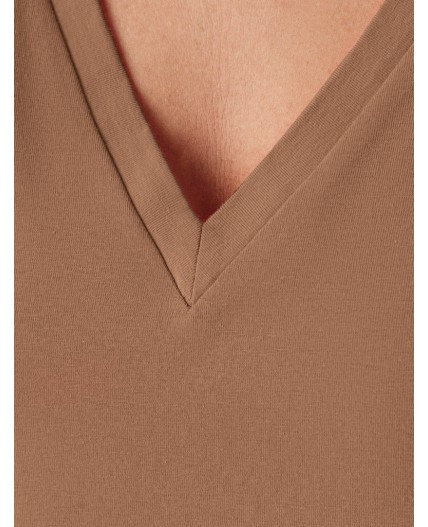 Футболка женская карамель