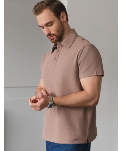 Футболка мужская коричневый