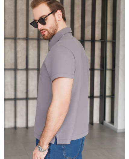 Футболка мужская серый