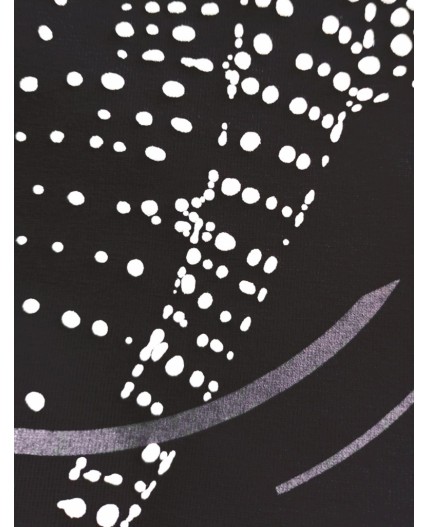 Футболка мужская черный_китовая акула