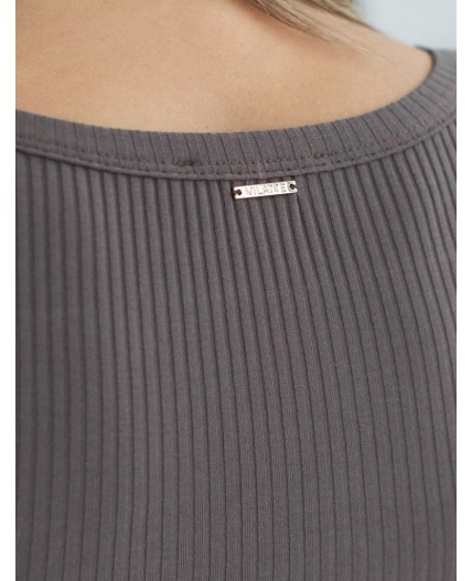 Топ женский кофейный