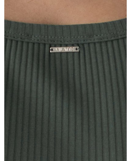 Топ женский т.оливковый