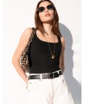 Топ женский черный