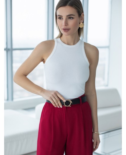 Топ женский белый