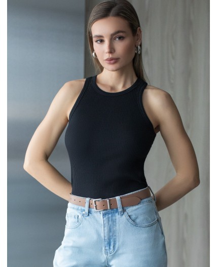 Топ женский черный