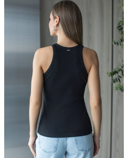 Топ женский черный