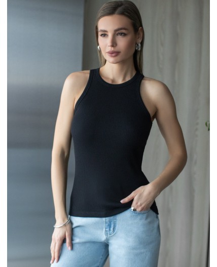 Топ женский черный