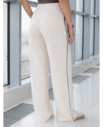Брюки женские бежевый меланж