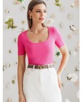 Футболка женская фуксия
