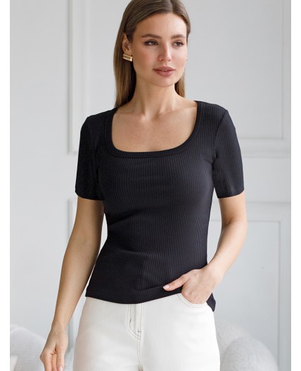 Футболка женская черный