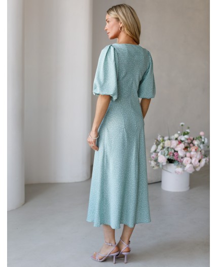 Платье женское голубой