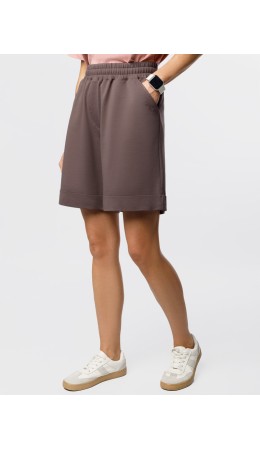 Шорты женские кофейный