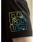 Футболка мужская черный_run faster
