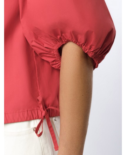 Блузка женская темно-красный