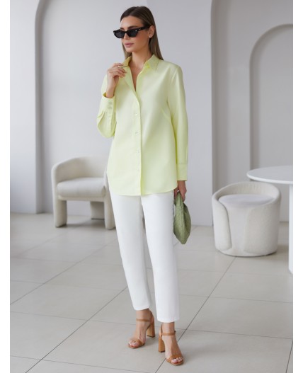 Блузка женская светло-лимонный