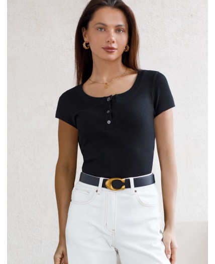 Футболка женская черный