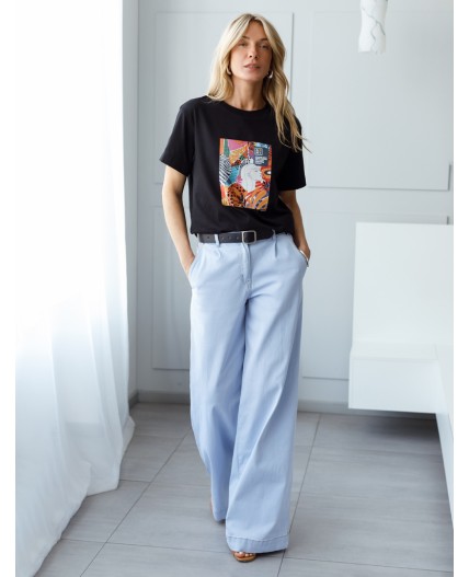 Футболка женская черный_art_poster