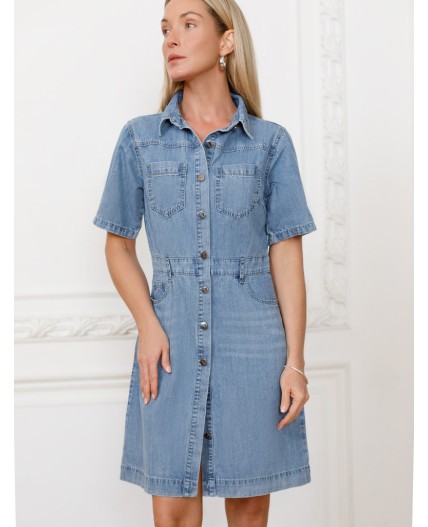 Платье женское синий