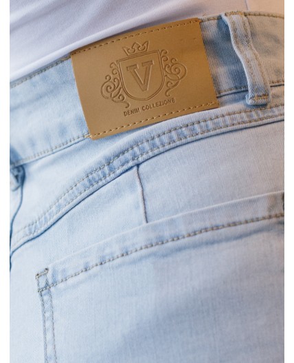 Джинсы женские светло-голубой