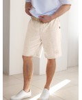 Шорты мужские бежевый меланж